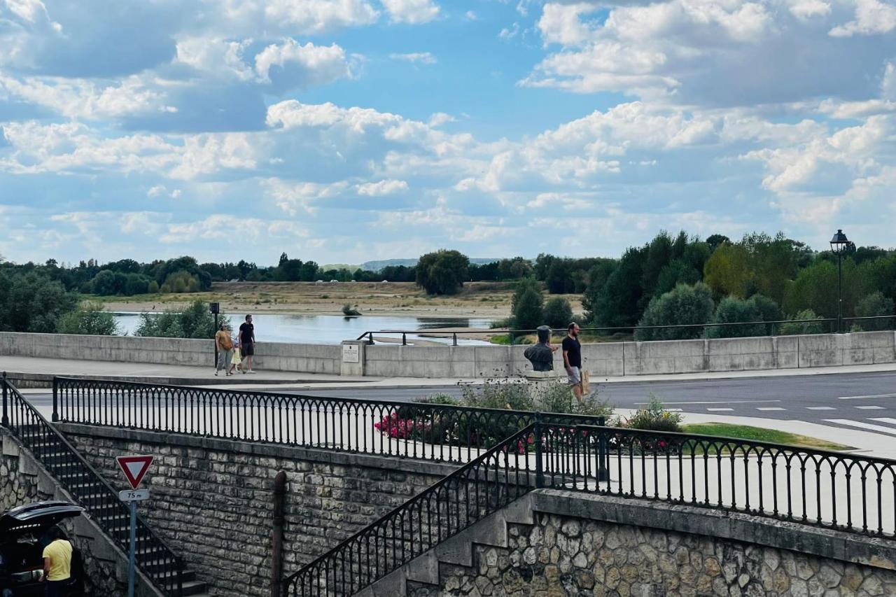 Splendid Apartment At The Foot Of The Castle Of Amboise - View Of The Loir Exterior photo